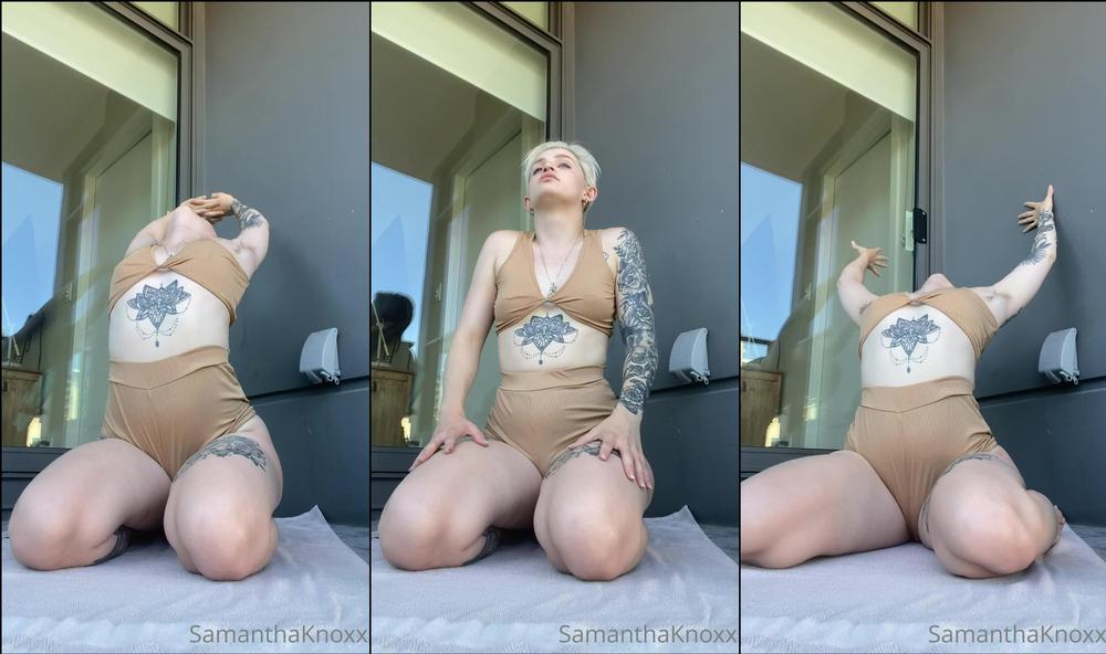 samanthaknoxxx 160657954 good morning head on over to my other page and subscribe to see the full 8m video and so many others. i have a spit play video coming up too httpsonlyfans.comsamanthaknoxx