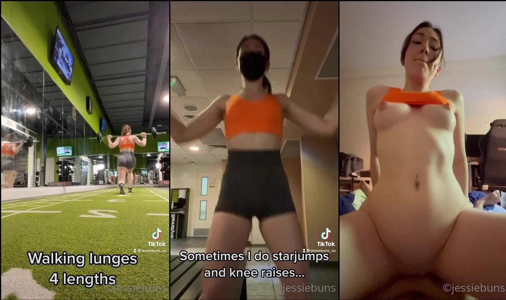 jessiebuns 02 06 2021 2125636916 What do you think of my glute workout  also check out my alternate ending on tiktok (@
