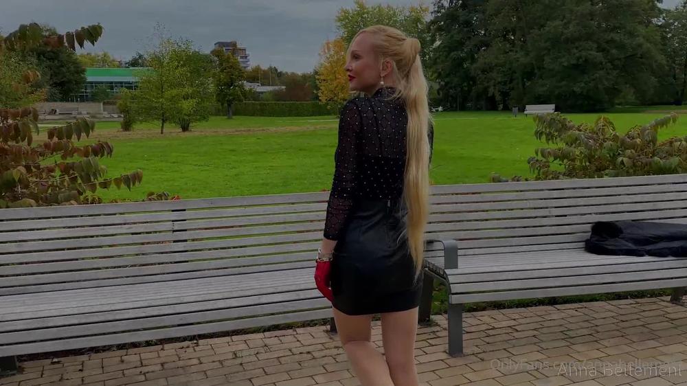 annabellement 02 06 2022 2473679346 black body mat tights and black high heels vs. ballerinas with fur jacket video 8 38min
