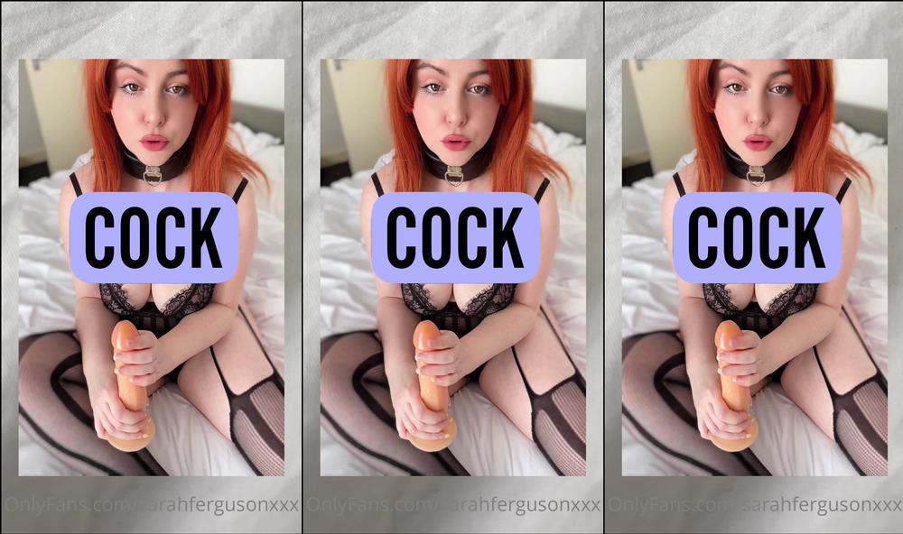 sarahfergusonxxx 03 07 2021 2151835350 Audio Only just press play and turn up the volume