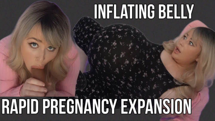 RAPID PREGNANCY BELLY EXPANSION CUMFLATION - August 02, 2024
