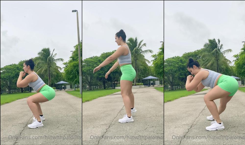 hiitwithpaloma 06 07 2021 2155475806 My leg day warm up â¹