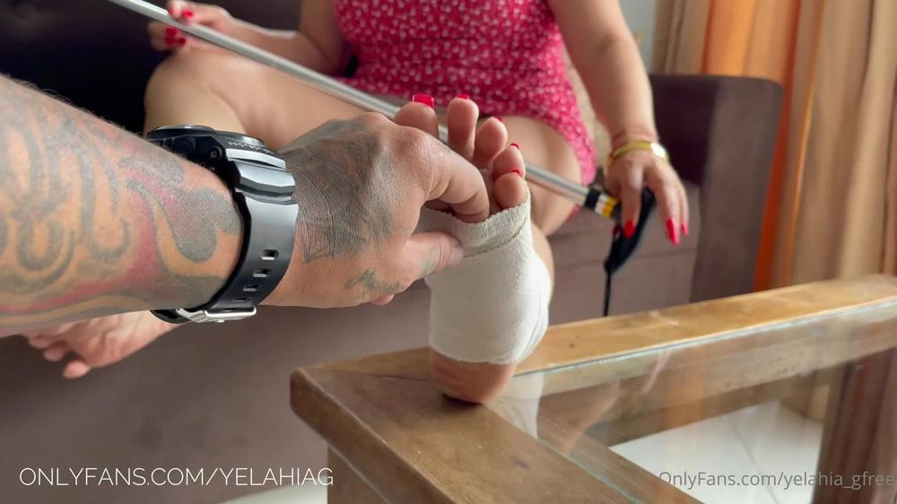 yelahia_gfree 11 06 2022 2485332144 SPRAIN FETISH, FOOTJOB , FOOT WORSHIP and more   This is the preview of the first video th