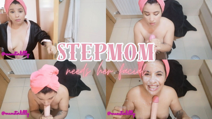 Step-Mom Needs Her Facial Before Bed - June 04, 2024
