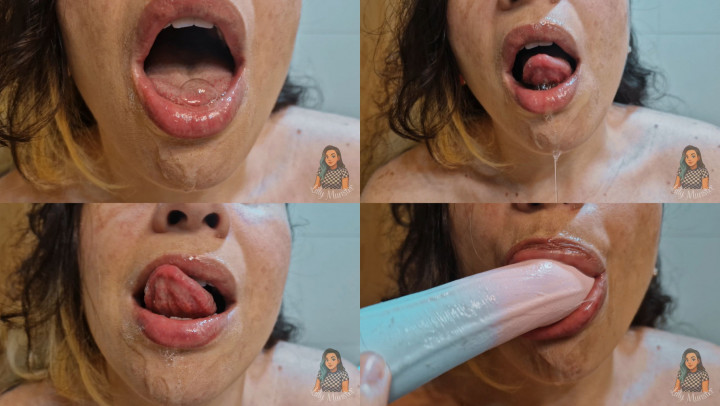 Close-up Mouth Fetish Beautiful Agony HD - May 13, 2025