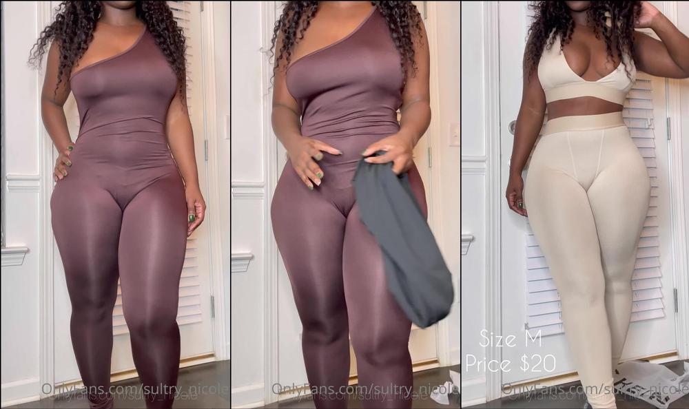 sultry_nicole 09 12 2022 2712034699 I made a try on haul video  Who wants the full XXX version   What was your favorit