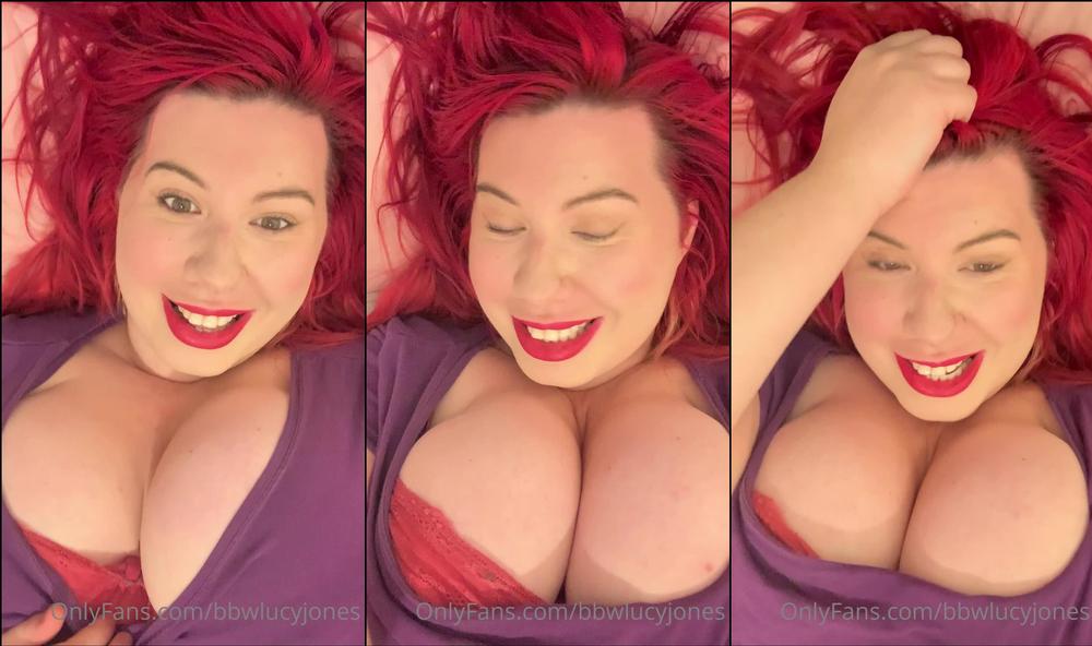lucy jones 02 09 2020 822272365 Hello boys x a little cheeky message from me to you xx
