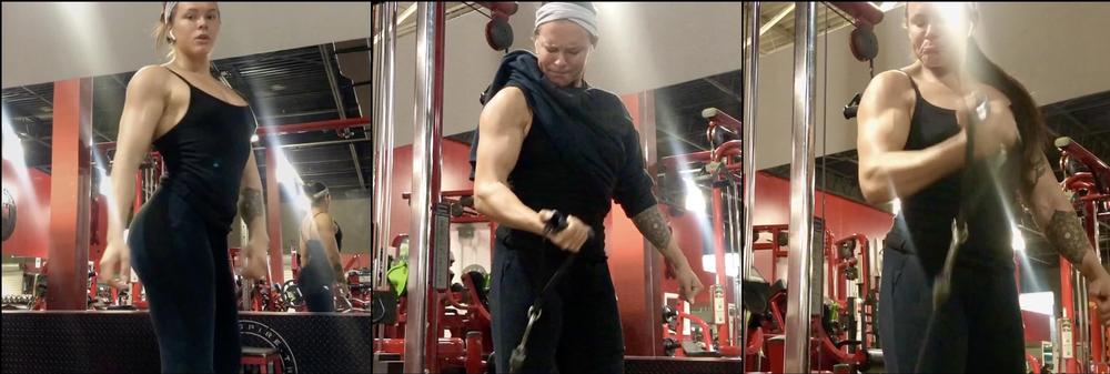 lexa_stahl 03 04 2021 2066007810 Booty, back or biceps  Could you focus if you saw me looking at you in the gym  