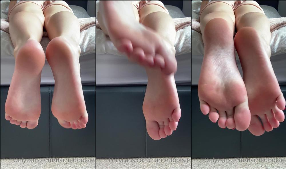 harrietfootsie 16 05 2020 326946260 Just dangling over the bed.. bet you wish you were laying right beneath them donât you  