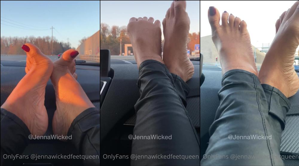 jennawickedfeetqueen 03 12 2021 2291218729 should we stop the car and .... 