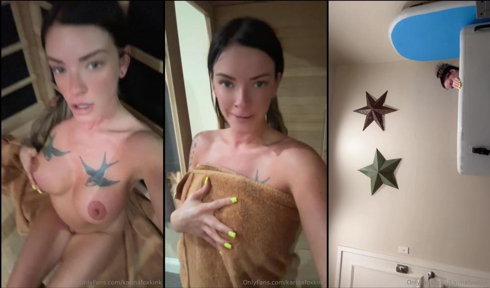 karinafoxkink 1122239683 sauna and cold dunk bath.