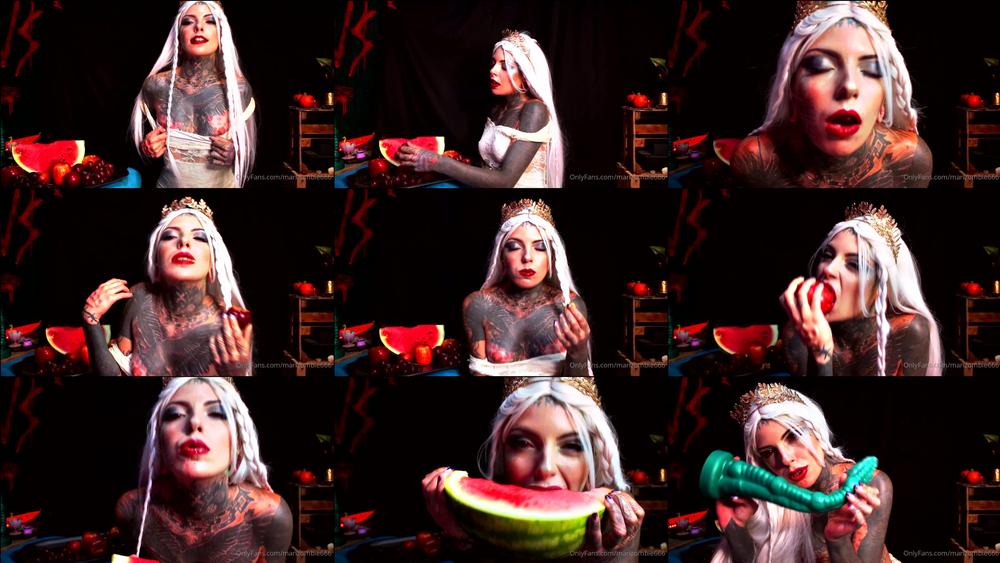 marizombie666 298767670 succubus and fruits full 10min video 