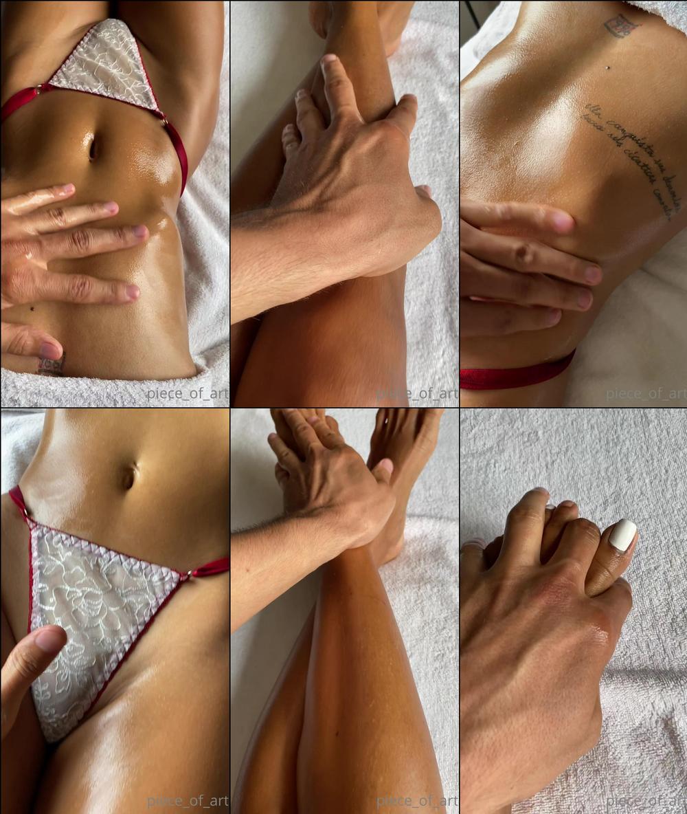 carla piece of art 111447047 2021 02 19 Oil me up... Full dirty video will be in your DM soon.