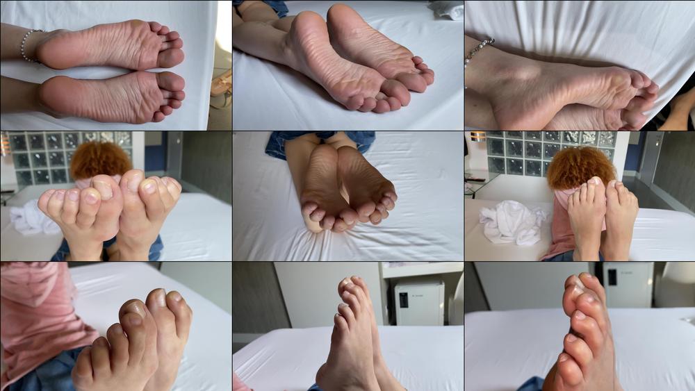 ENJOY HER LONG TOES - February 22, 2024