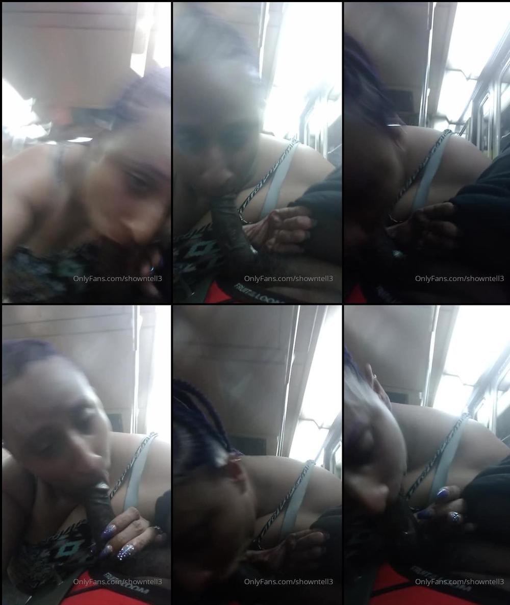 showntell3 03 08 2019 9239054 Sucking strange dick on the train