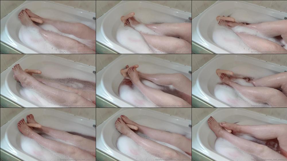 kayties feet premium 08 09 2023 3002722192 just imagine it you me a warm bath and