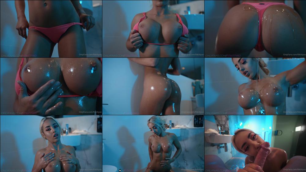 fitkittyxo 238795460 2021 12 12 i m dripping in oil all over my big tits and my fat pussy full pov scene of me getting fucked 