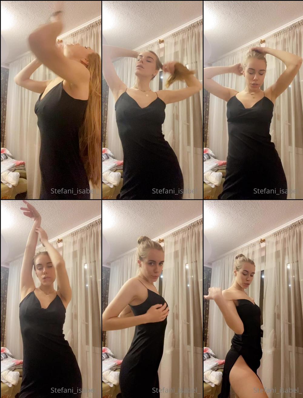 stefani isabel 40667291 did a nice make up yesterday did wear a nice dress and shoot for u few nice pics hope u like me in such elegant dress 1
