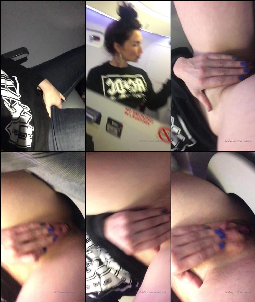 sweetvelvette 03 11 2019 80539292 I HAD to have a little AIRPLANE fun..