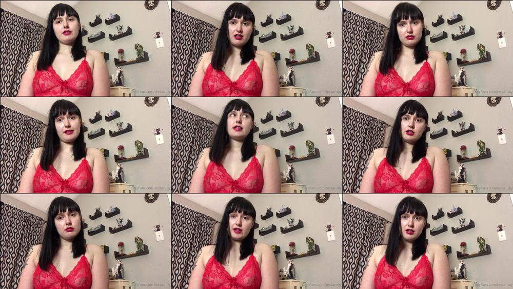 tessaruby 21 08 2020 691196654 Maybe you'll be in chastity for life  All that stroking is taking your focus of what matte