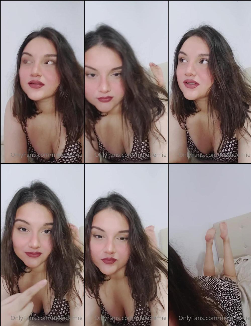 meledemie 21 03 2021 2060363513 Pov  we talk by video call and you ask me to show you my soles 