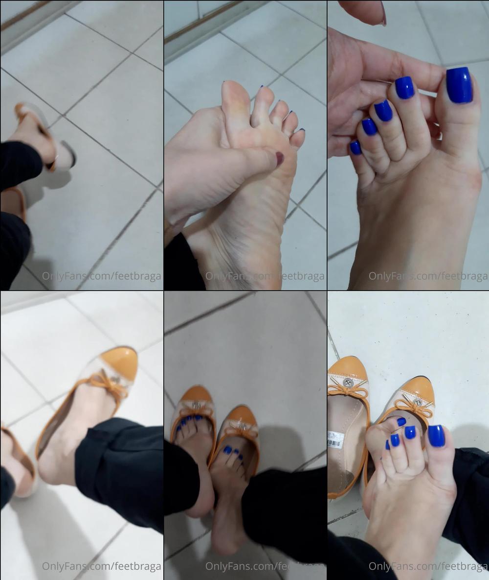 feetbraga 03 09 2020 825662218 Tirando a sapatilha e mostrando 