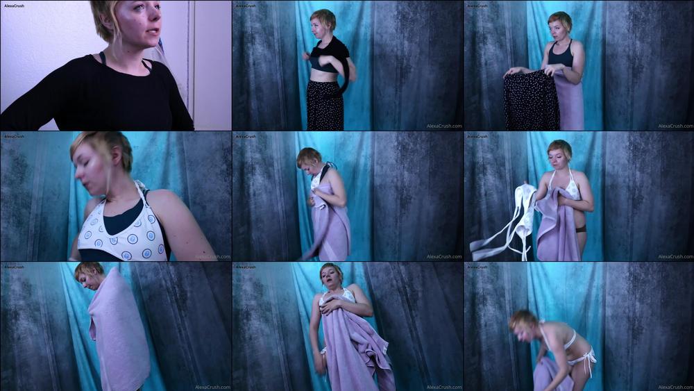 thealexacrush 1078771427 first time in the changing room euf underdressed towel dropping shy conservative chick raised in an uber conservative household alexa has never been in a public changing or 3