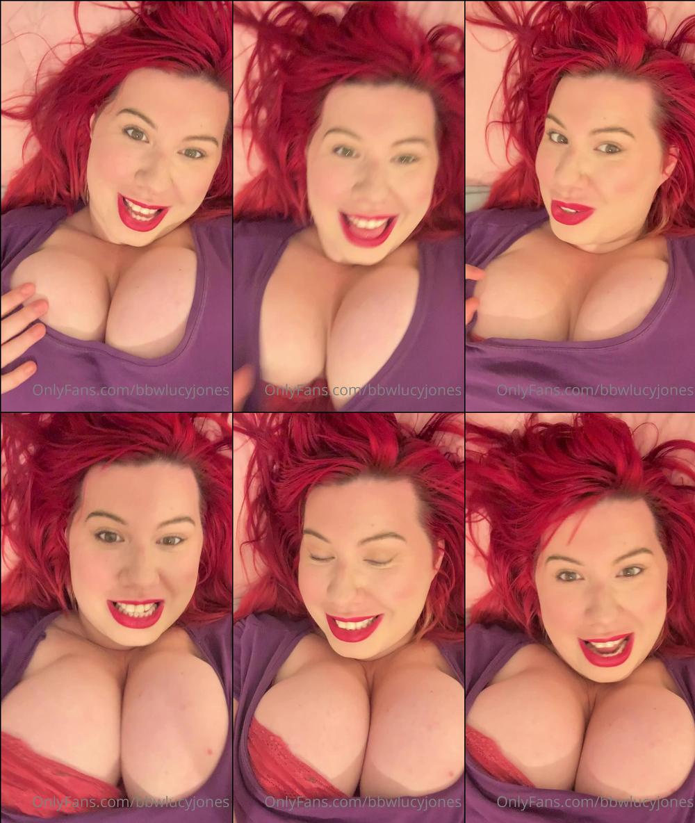 lucy jones 02 09 2020 822272365 Hello boys x a little cheeky message from me to you xx