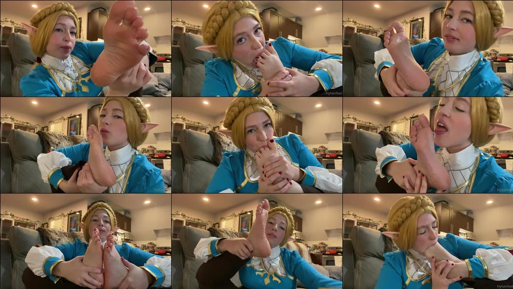 zeldahyrule 04 09 2021 2210249590 here it is princess zelda s self foot worship deep feet gagging can you make i