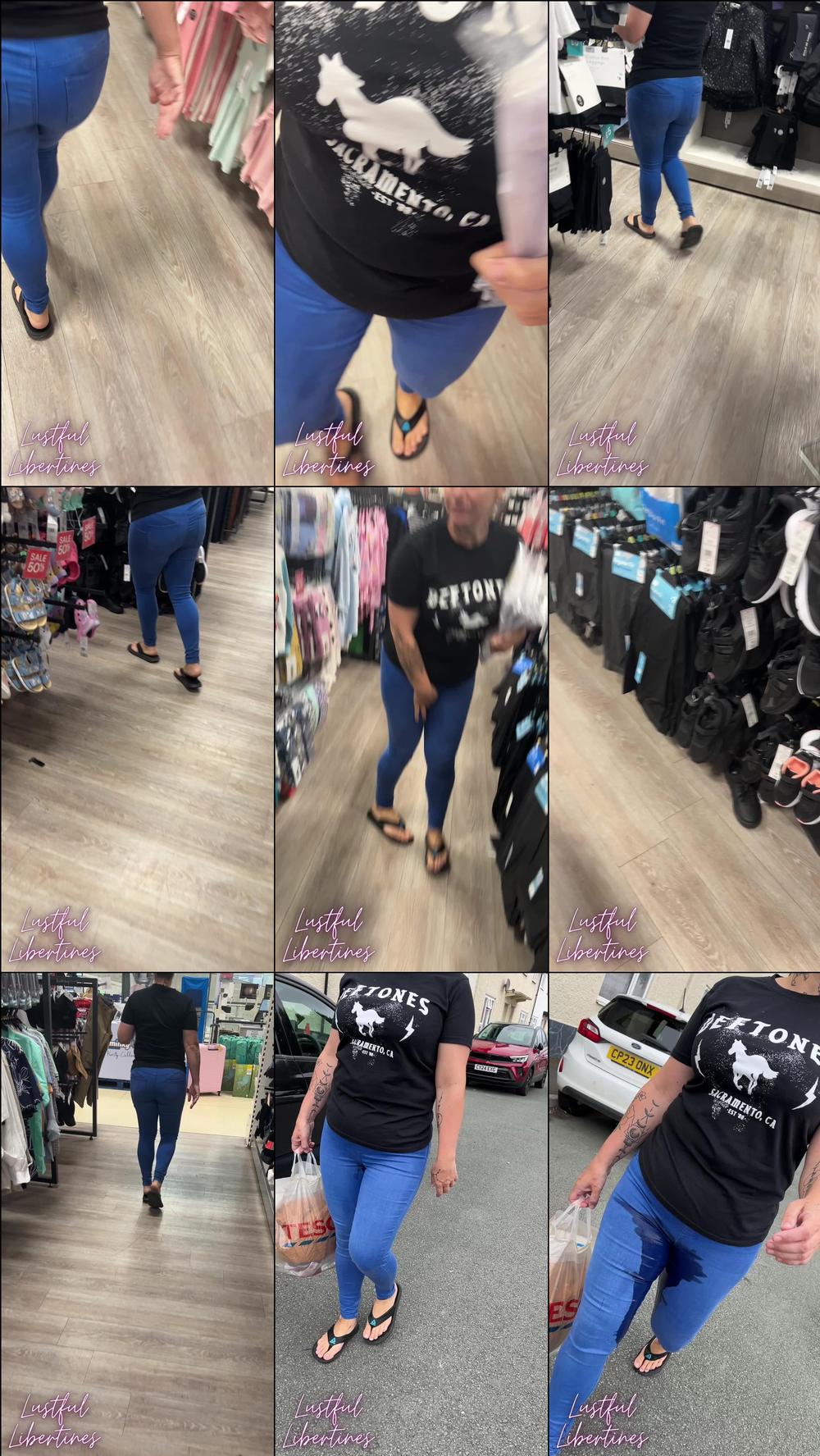 Public jeans wetting - August 19, 2024