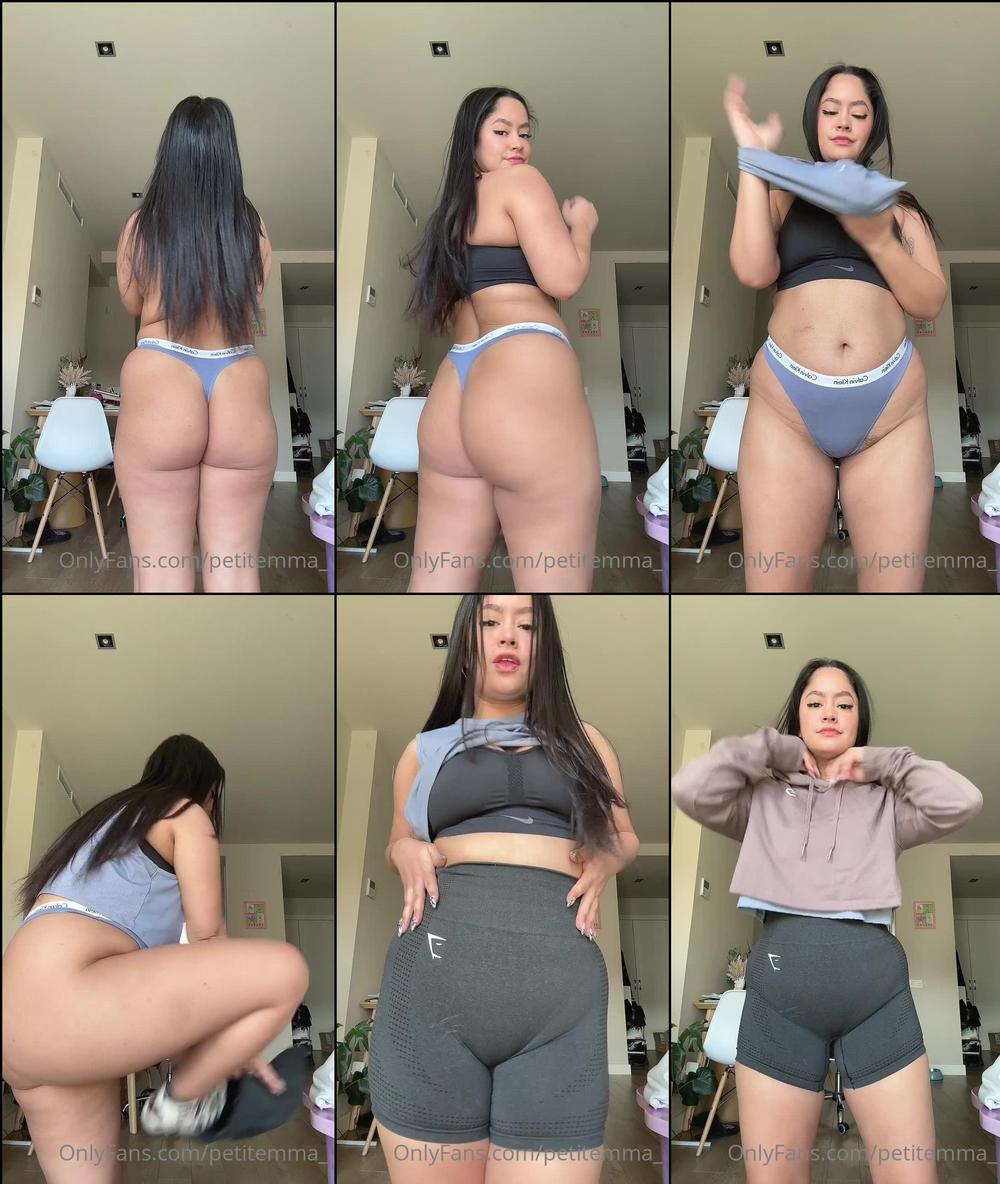 petitemma 511025500 getting ready for the gym morning guys