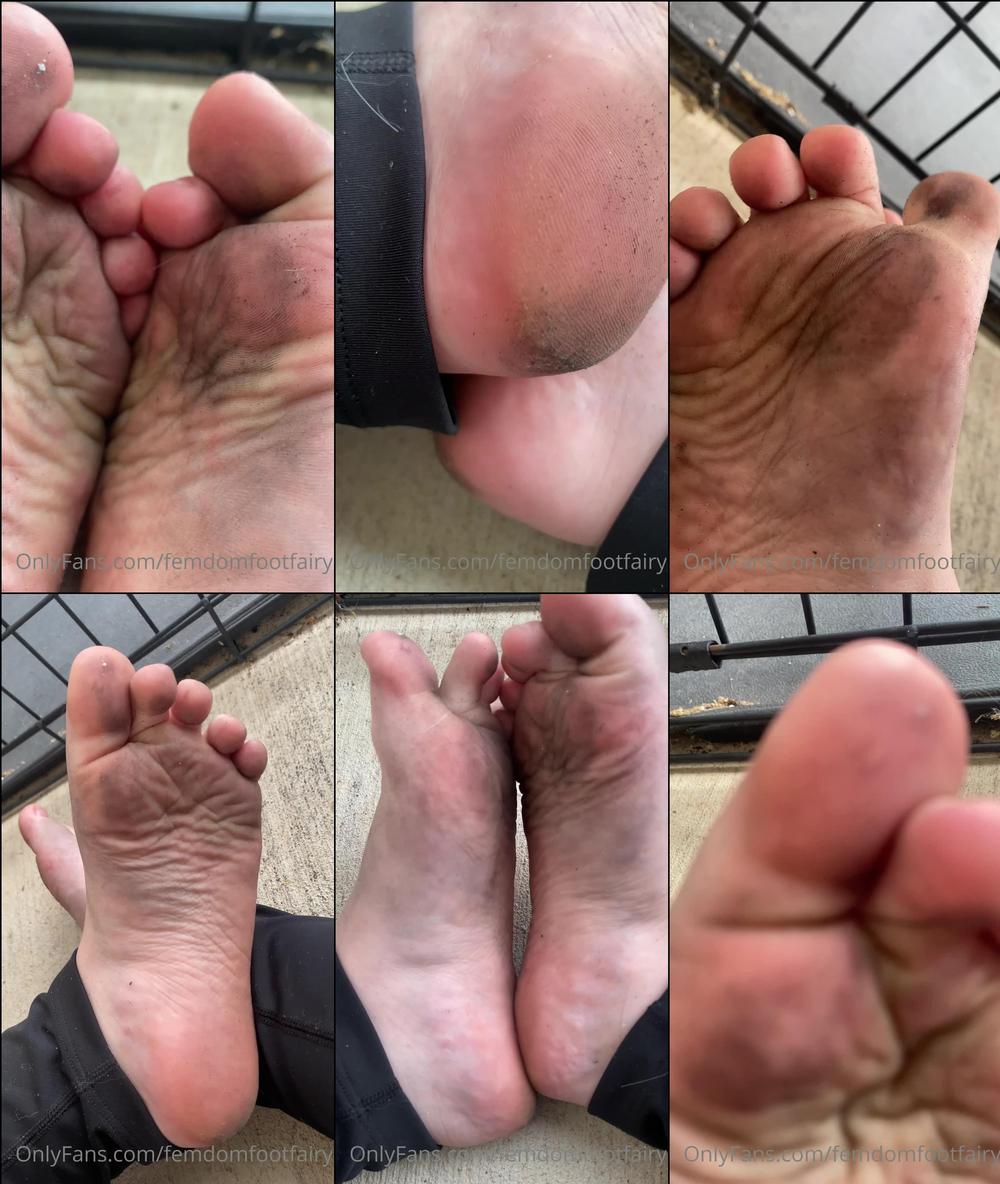 findomfootfairy 04 08 2022 2534349347 close up video of my dirty feet for this