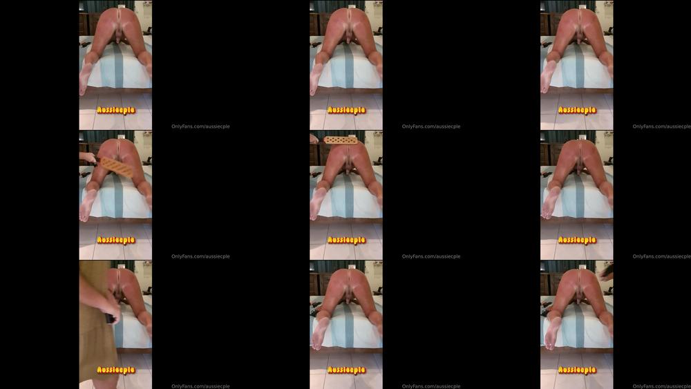aussiecple 1000672547 clothed female naked male ass thrashing 1