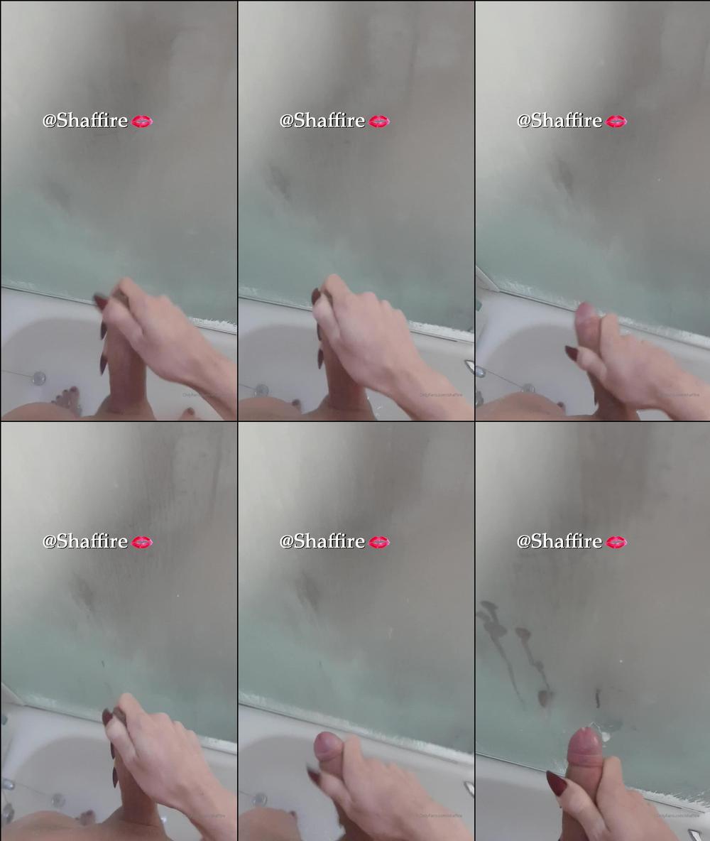 shaffire 06 11 2019 82088596 Lick my spunk off the shower screen 