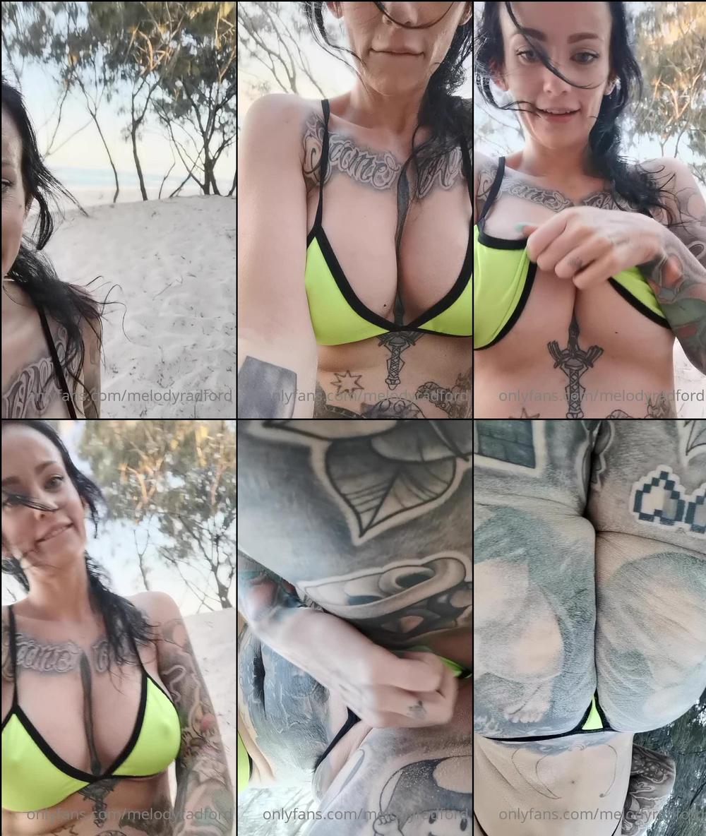 melodyradford 04 10 2020 1016497497 Playing in public at the beach  it was so busy so someone definitely seen me 