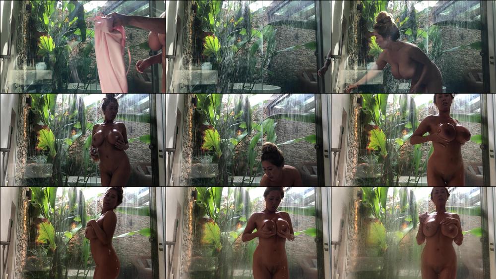 kiannadior 1842666 video how pretty is this the most beautiful tropical shower i ve ever been in tulum 