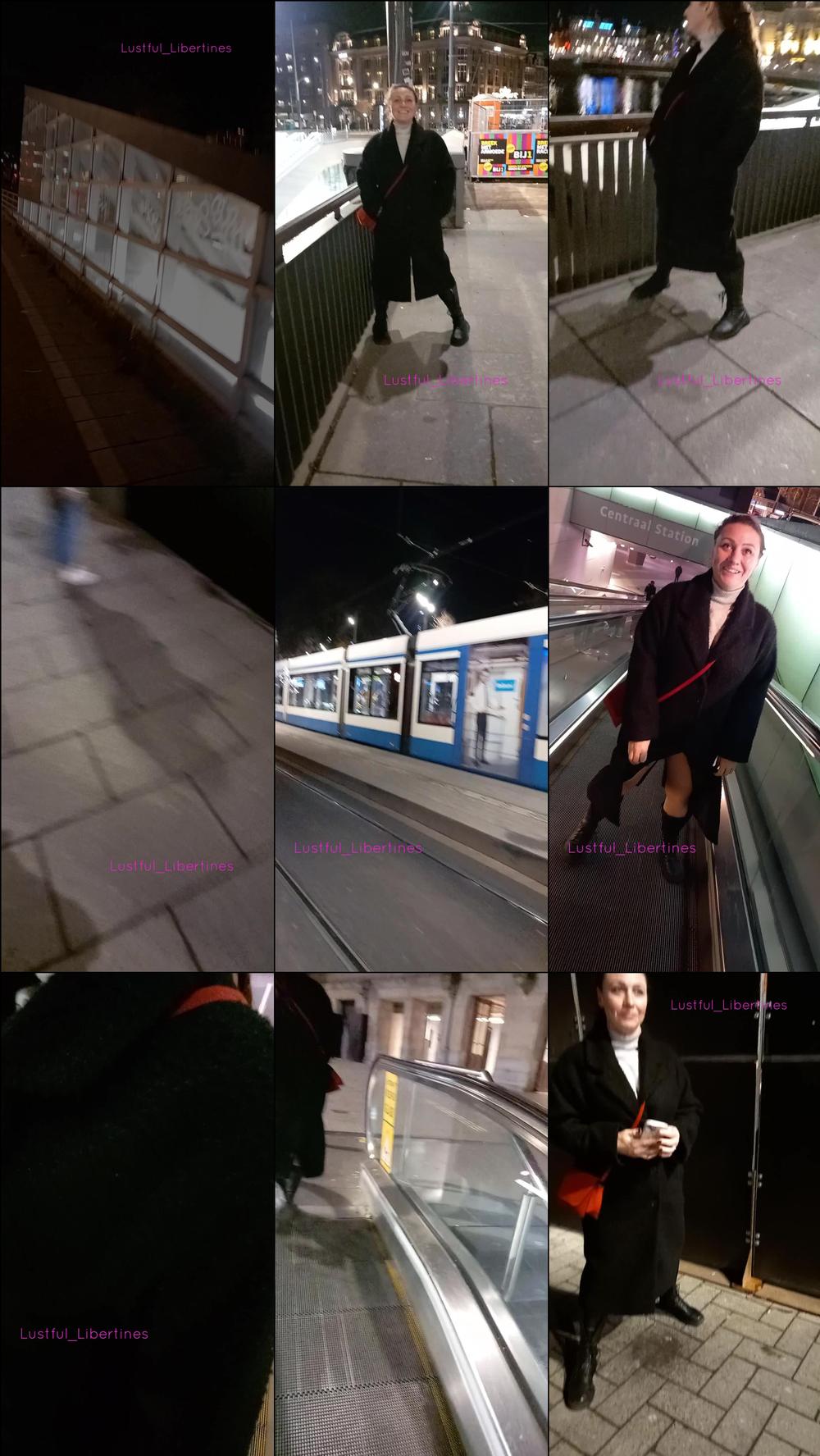 Shameful public pissing & flashing in Amsterdam - April 12, 2024