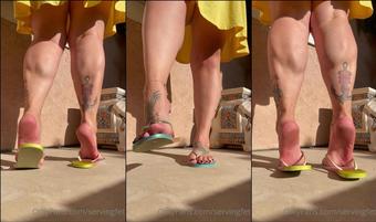 servingfet 02 09 2022 2584760689 Flip flops Friday per request (servingfet)