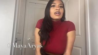 Bosses step-Daughter Makes You Eat It - June 24, 2020 (MayaAryas)