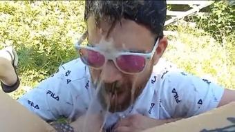 I pissed on the hitchiker to cool him down, he pissed in me - January 31, 2024 (Lustful_Libertines)