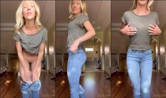 u171484815 03 05 2022 2443508648 Todayâs outfit  Pulling my panties and jeans up before I head out (u171484815)