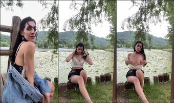 onlyserenafun 613640153 faccio la zozza al lago i get dirty at the lake 1 (onlyserenafun)
