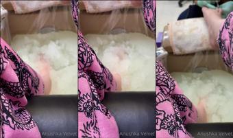 anushkavelvet 10 05 2021 2105832452 it s pedicure day can t wait to show you boys and fellow dommes this creation and (anushkavelvet)
