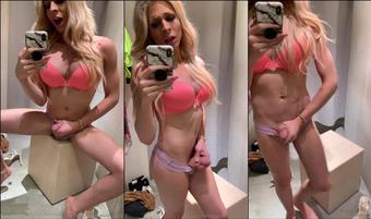 auroranorth 5078082 2019 06 23 Watch me play with my hard tranny cock in a NYC dressing room. Hey I'm fucking horny all the time ca (auroranorth)
