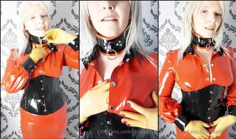 latexladyp 09 01 2021 2005032536 I make no apologies.....sometimes I just cant help but touch myself when wearing latex.... (latexladyp)
