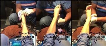 footbaddie 05 09 2018 13112502 Worship my sexy ass naked feet while I get my subfunded pedi  Or maybe I should make a sub.mp4 (Footbaddie)