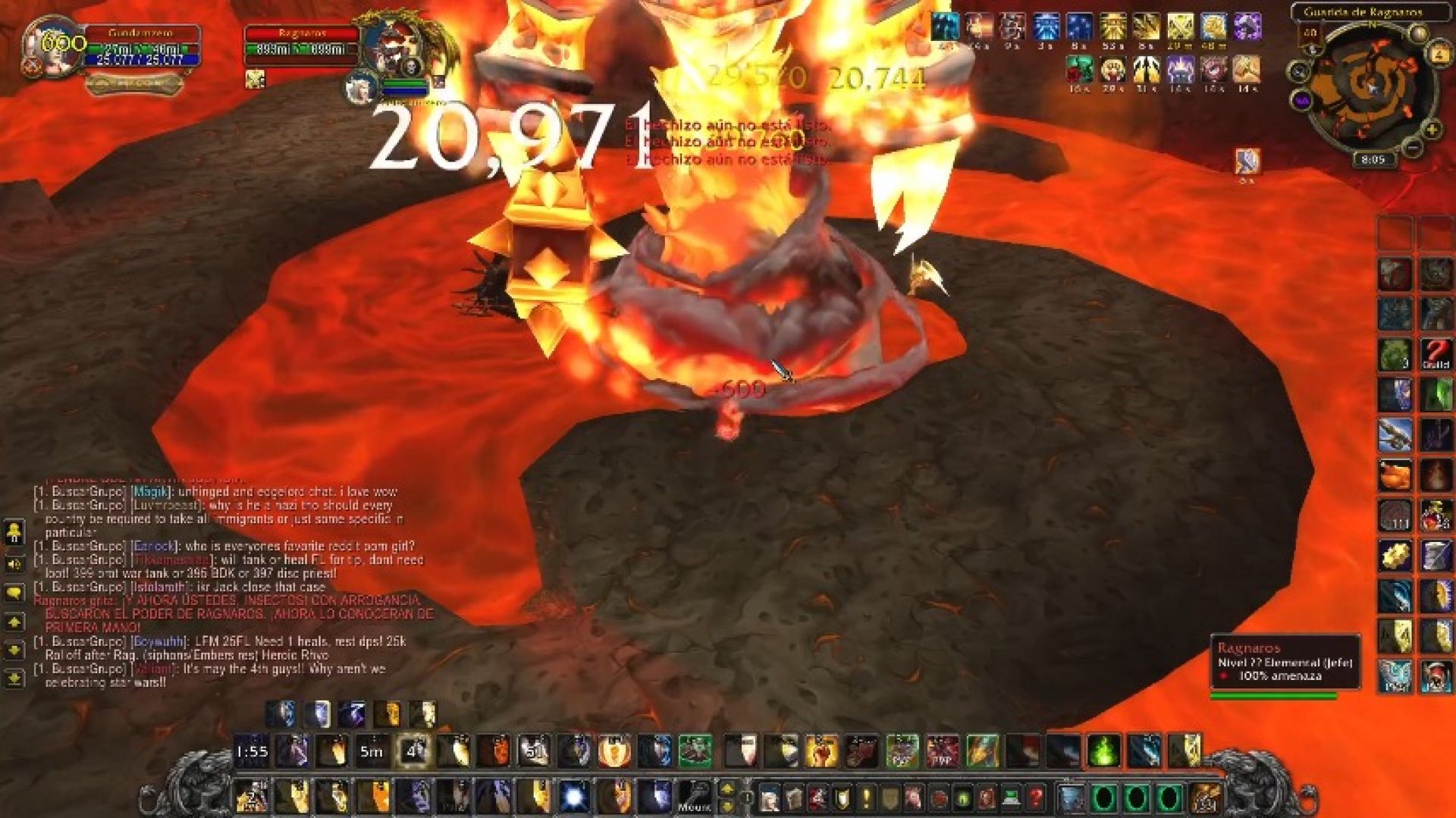 Farming Molten Core with my Pally - May 08, 2025