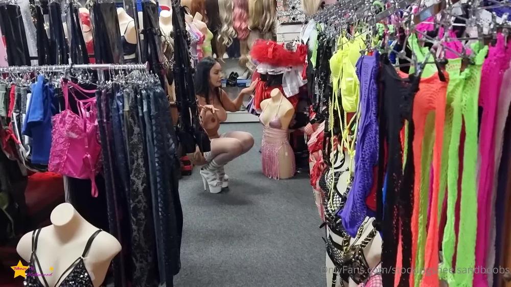 stockingsheelsandboobs 04 05 2022 2445077606 video ashley nude shop counter serving white stockings adore 700 48 heels