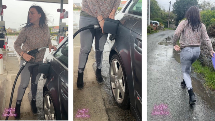 Wetting my jeans at the gas station & running errands - May 01, 2024