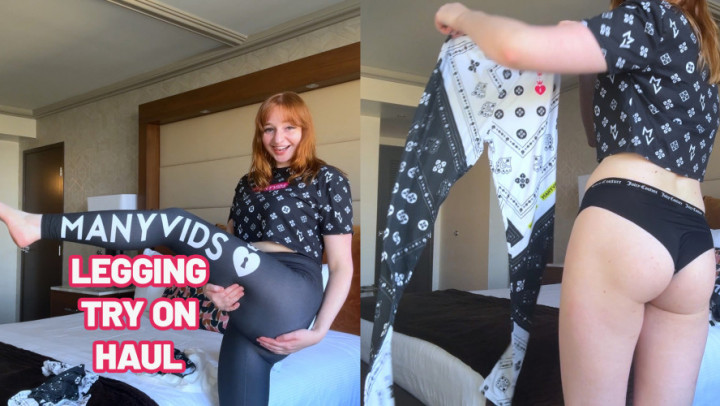 ManyVids Legging Try On Haul - June 01, 2025